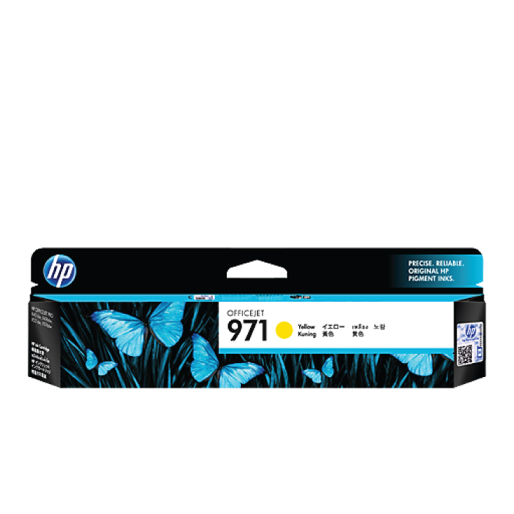 HP CN624AA 971 Yellow Officejet Ink Cartridge