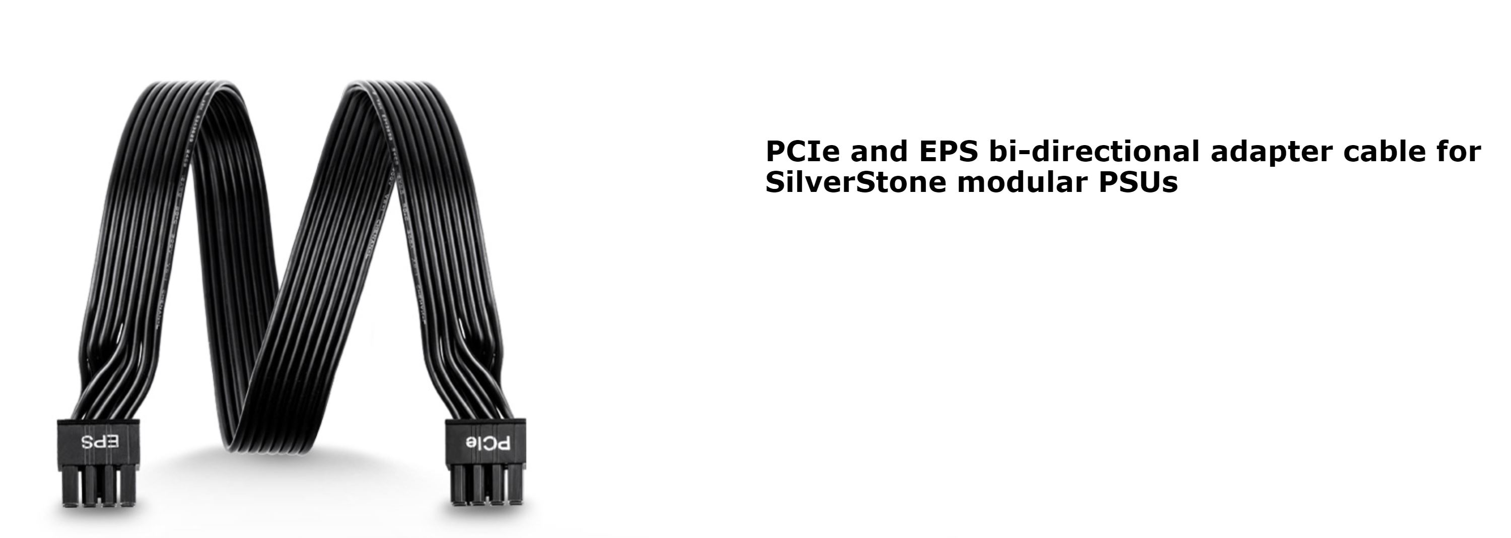 Silverstone PP11 Bi-Directional PCIE and EPS Adapter Power Cable (SST-PP11)