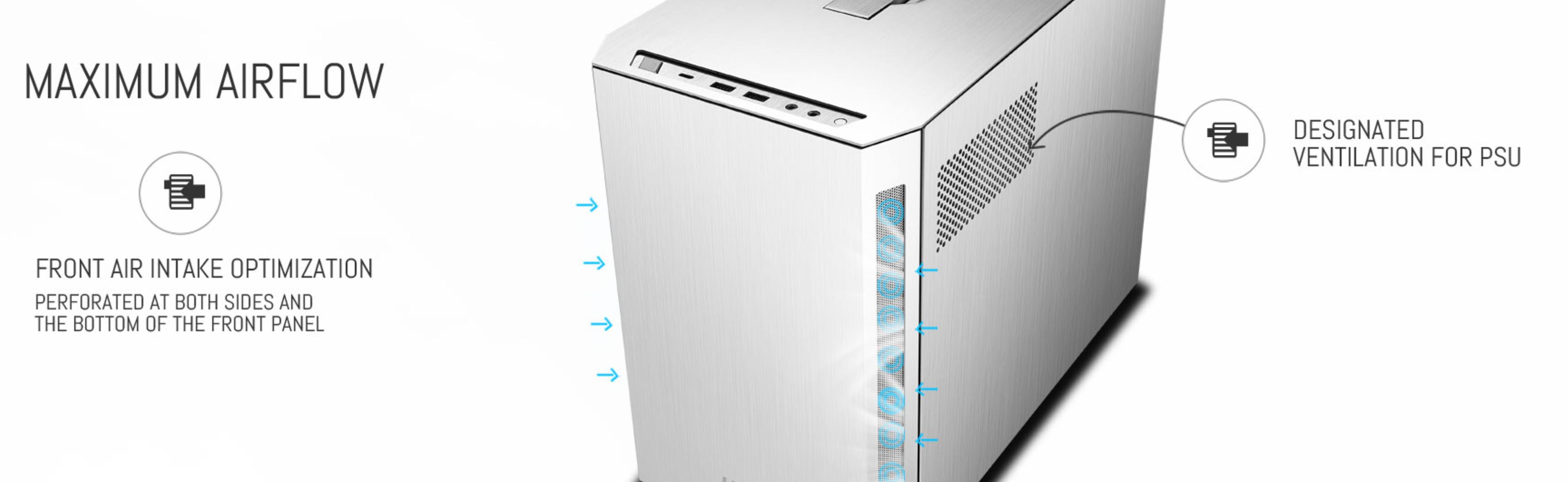 Lian Li PC-TU150 Portable Tempered Glass Mini ITX Case - Silver