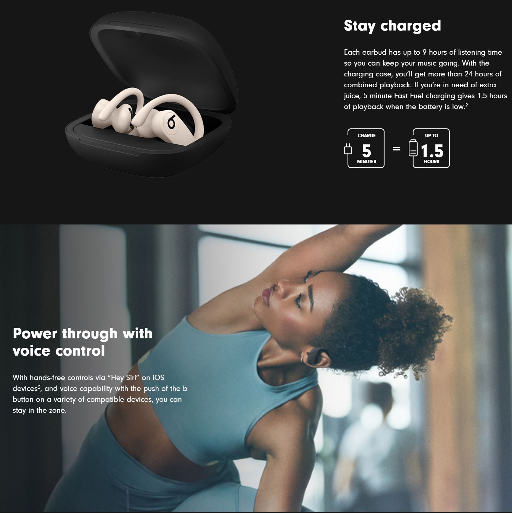 Beats Powerbeats Pro Totally Wireless Earphones - Navy