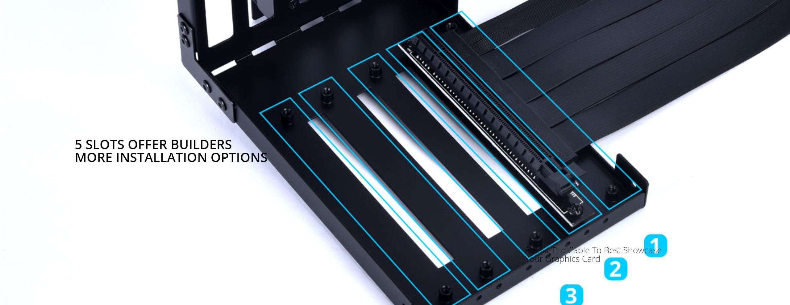 Lian Li O11DXL-1 Riser Card Cable Kit for O11DXL Case