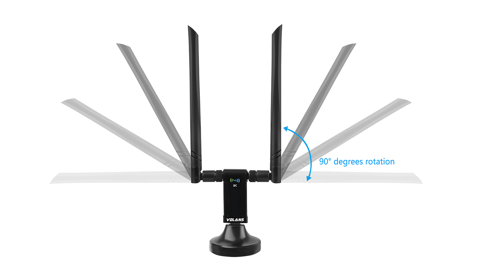 Volans UW190 AC1900 Wireless Dual Band USB Adapter (VL-UW190)