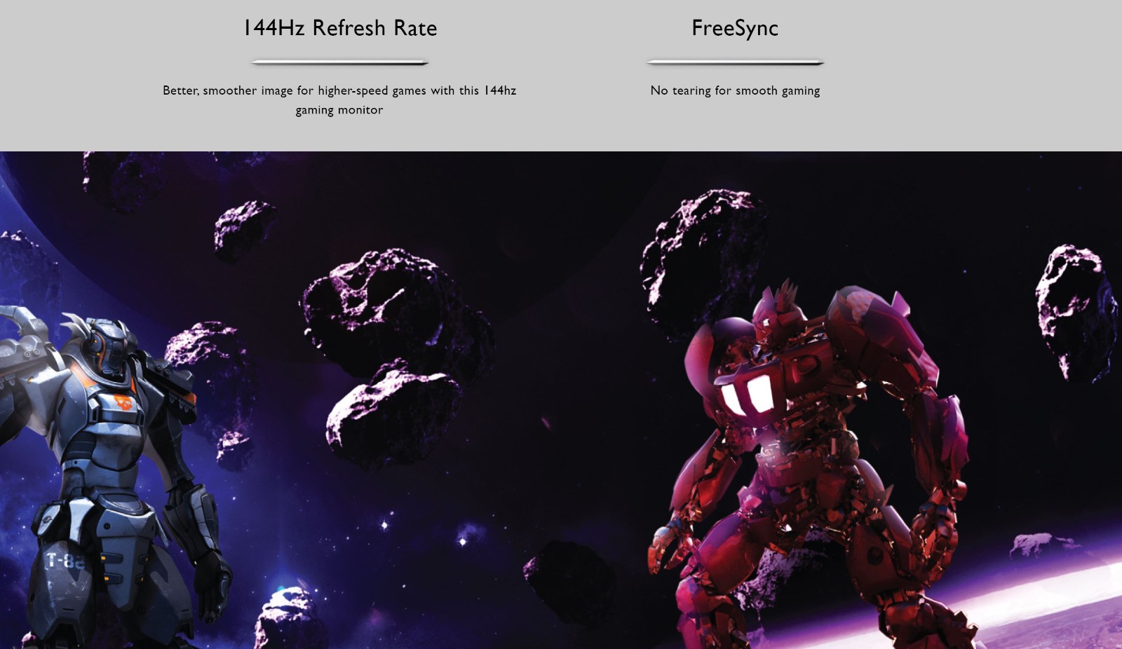 BenQ 27in QHD IPS 144Hz FreeSync Gaming Monitor (EX2780Q)