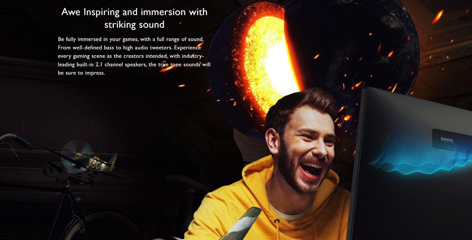 BenQ 27in QHD IPS 144Hz FreeSync Gaming Monitor (EX2780Q)