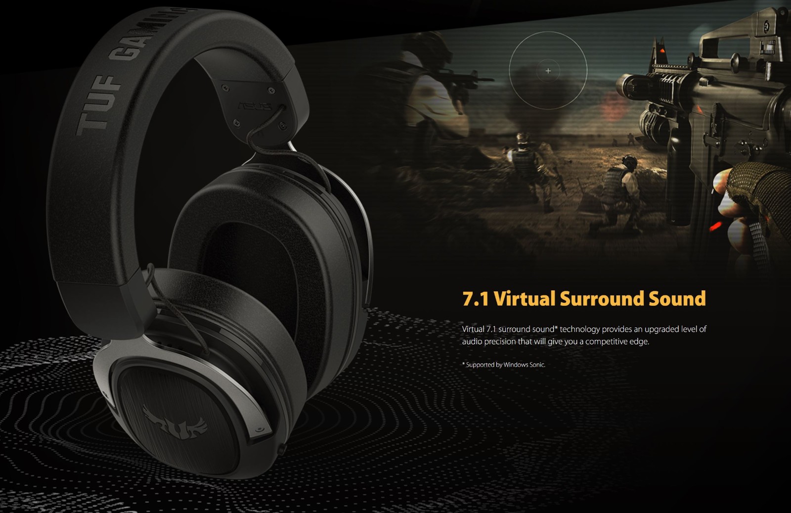 Asus TUF Gaming H3 Wired Gaming Headset - Gun Metal