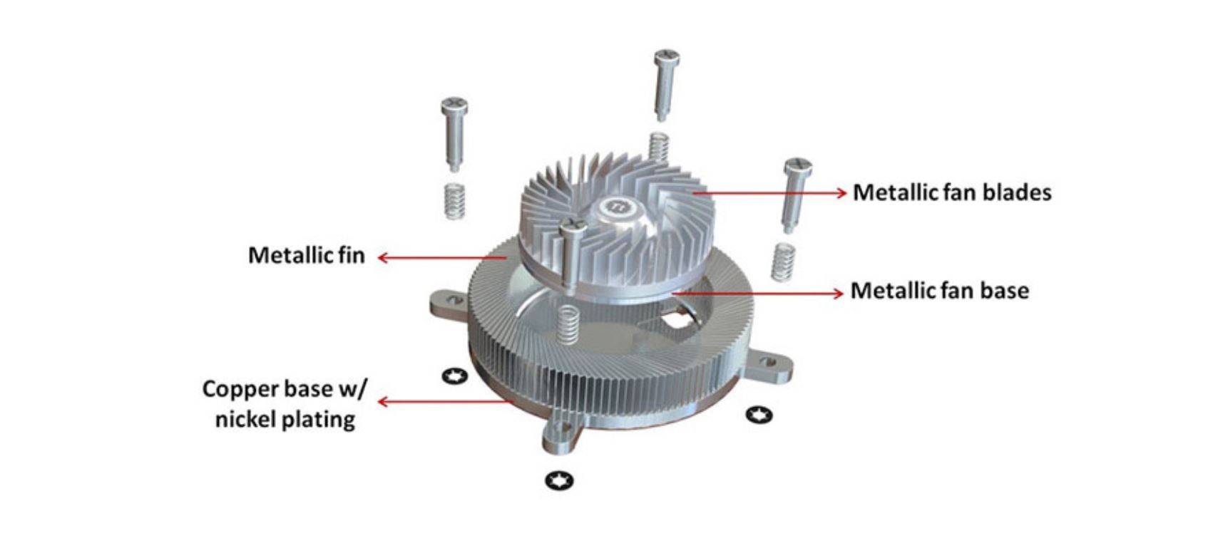 Thermaltake Engine 27 1U Low Profile CPU Cooler (CL-P032-CA06SL-A)