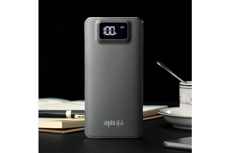 Xipin Dual USB 11000mAh Power Bank with LCD Display