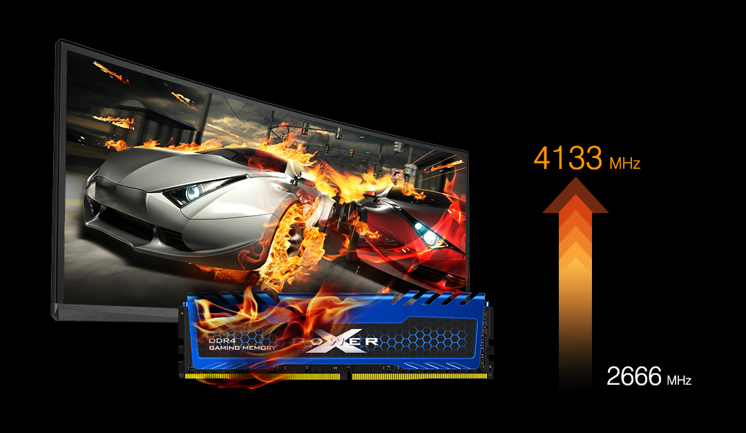 XPOWER Turbine<br> DDR4 Gaming Memory Module Overcome Adversity with XPOWER