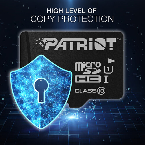 Patriot 128GB LX Series UHS-I microSDXC Memory Card (PSF128GMDC10)