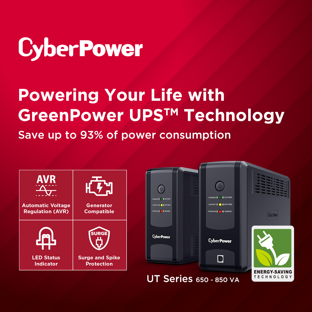 YOUR ULTIMATE ALLY IN POWER - CyberPower Professional-Grade Power Protection Equipment.