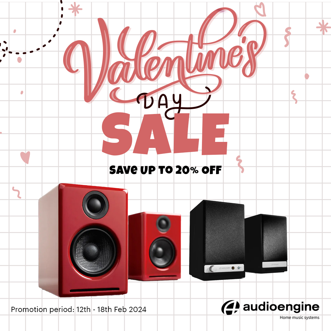 Audioengine Valentine's Day Sale
