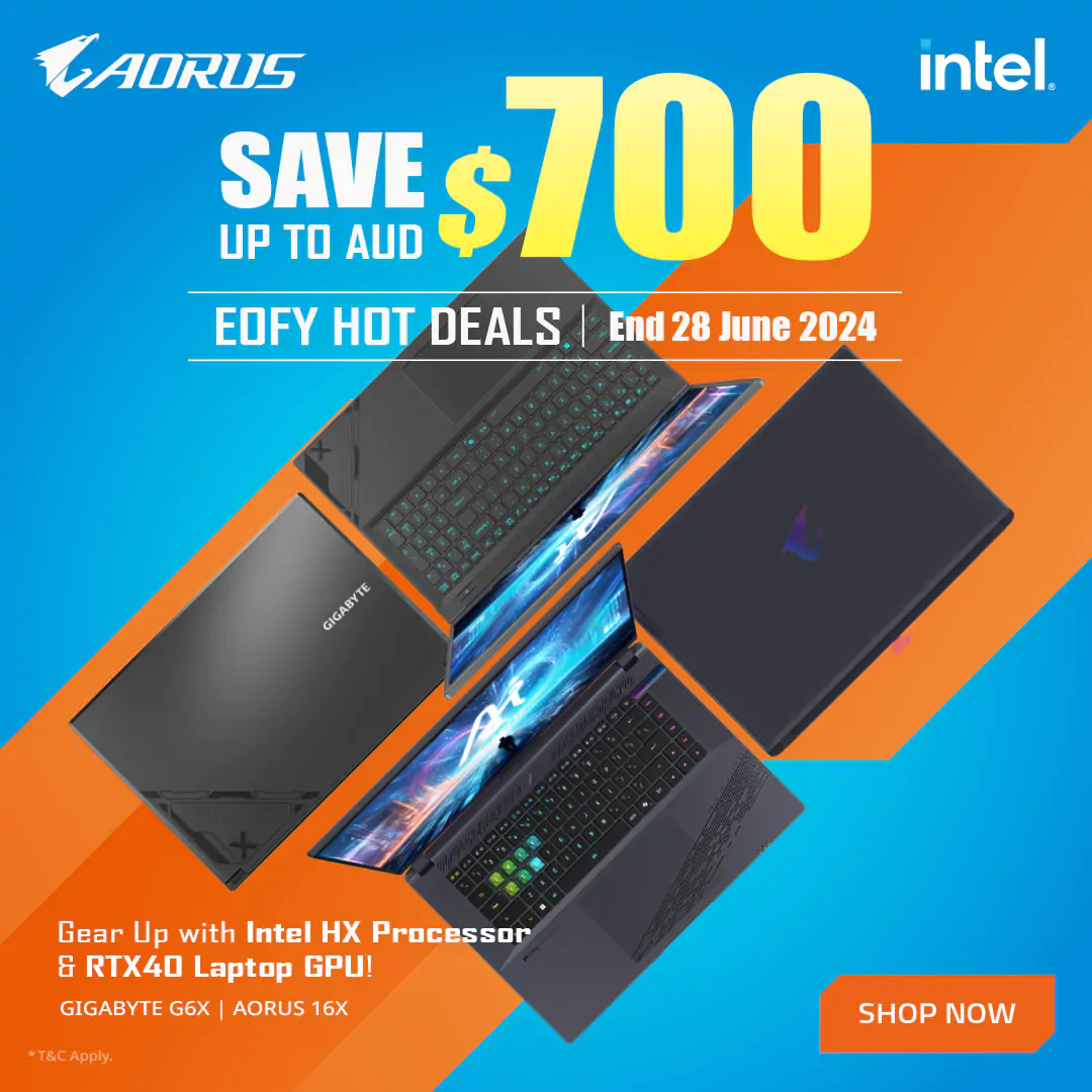 Gigabyte Laptop EOFY Promotion