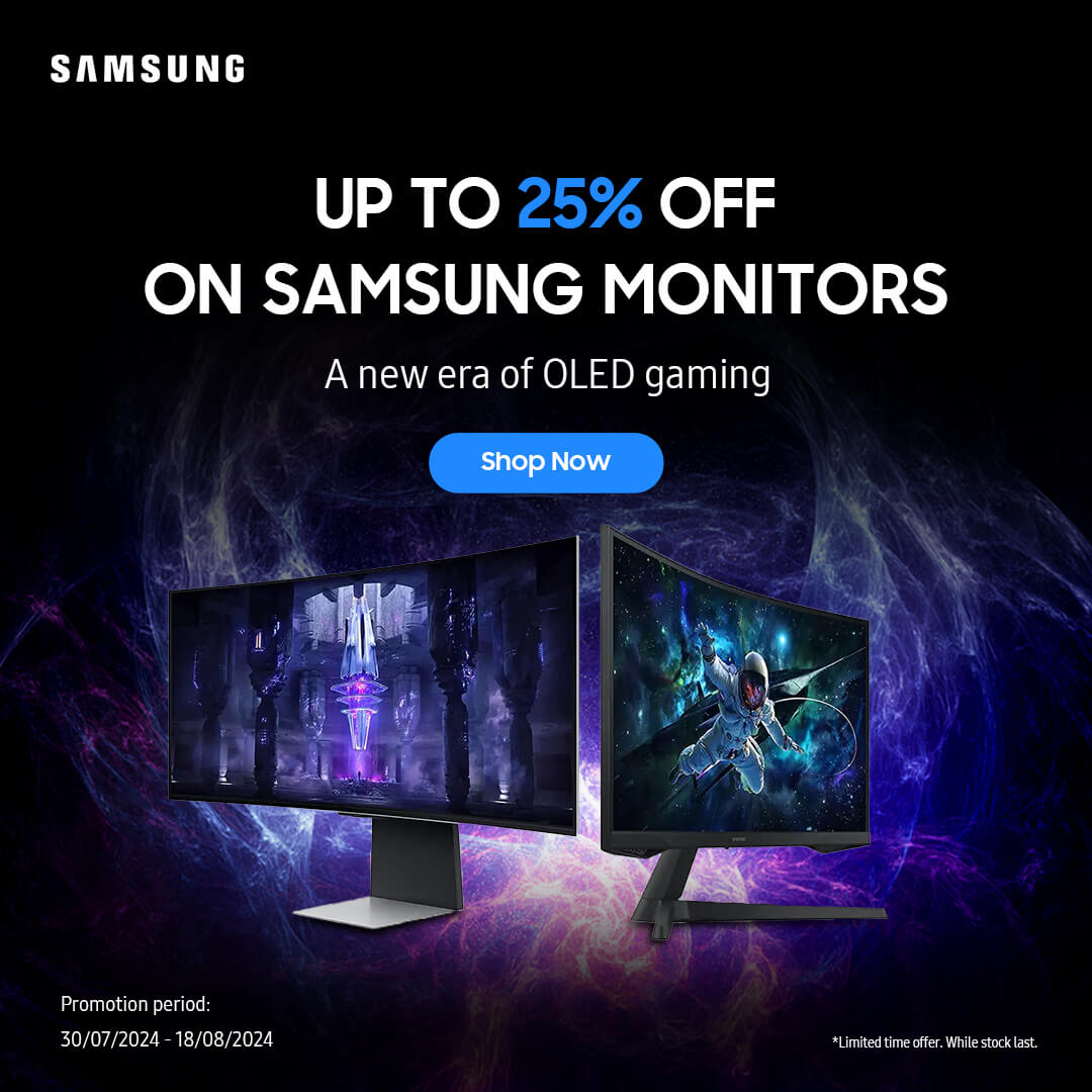 Up to 25% Off on Samsung Odyssey Monitors