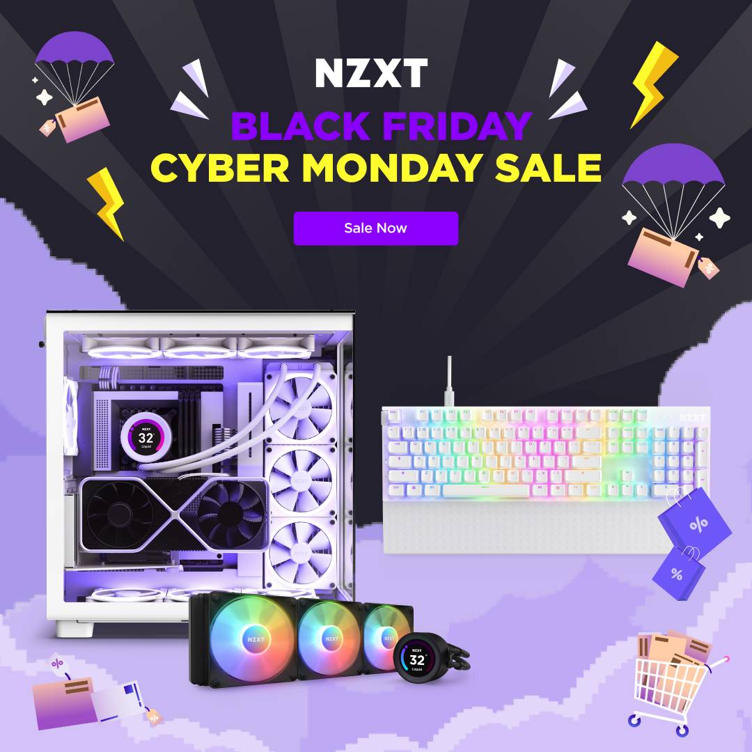 NZXT Black Friday Cyber Monday Sale