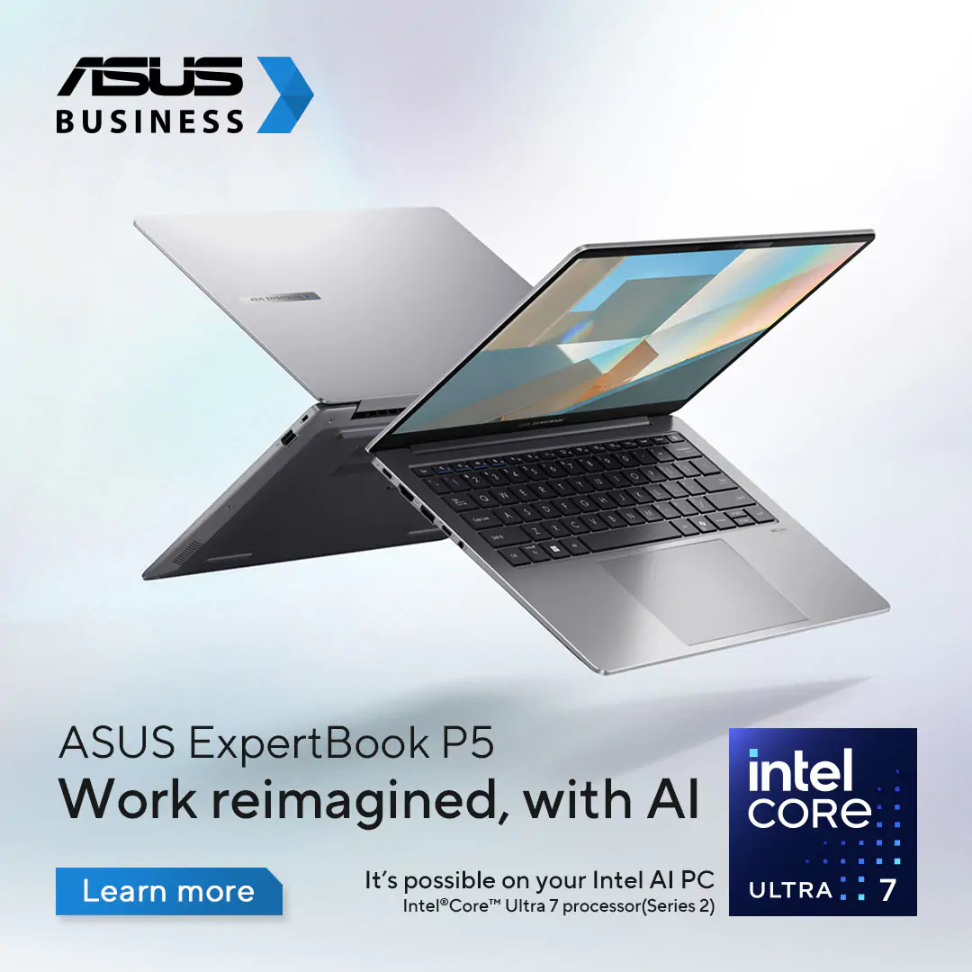 Discover the New Era of AI Workplace with ASUS P5 Expertbook Laptops