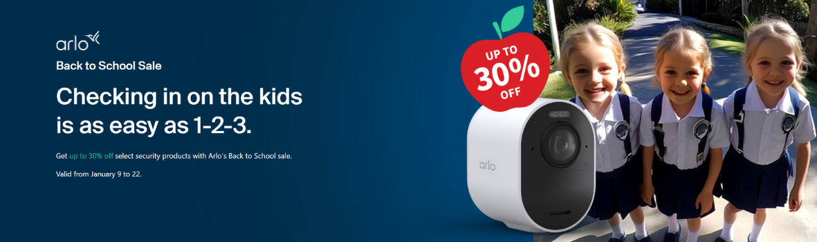 Arlo Back to School Sale - Save Up to 30%