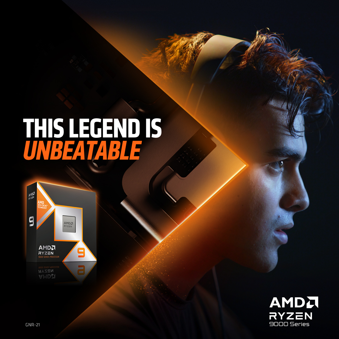 AMD Ryzen™ 9000 Series Processors | The Fastest Gaming Processor the World has Ever Seen