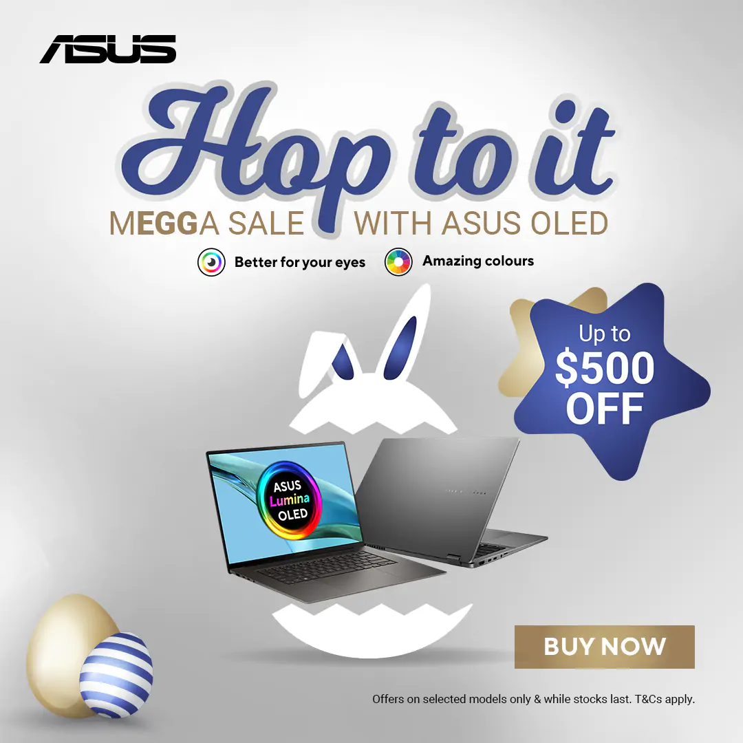 Easter Sale: Save Up to $500 on ASUS Lifestyle Laptops
