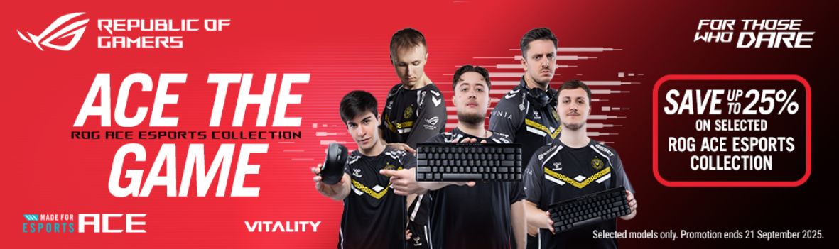 Ace the Game with Asus Gaming Peripherals