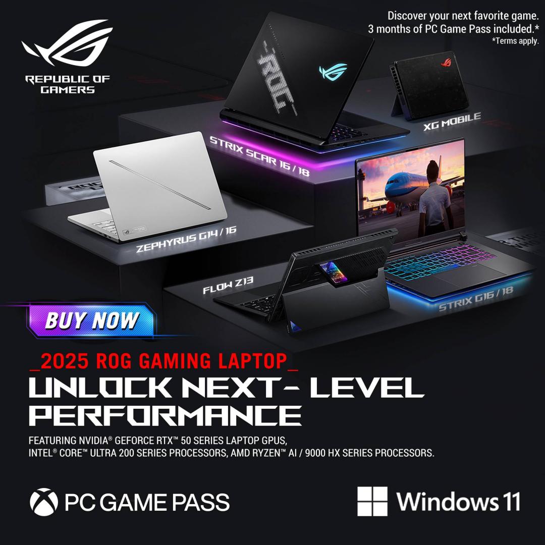 ASUS Gaming Laptop Black Friday Sale 2025 | Save Big on RTX Powered Notebooks