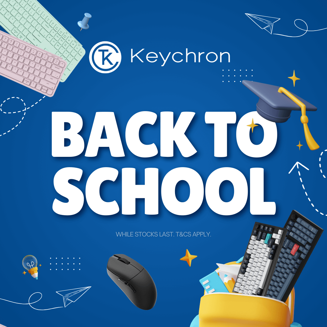 Keychron Keychron Back to School Sale | Q1/Q3 HE, V Series & K Series Savings