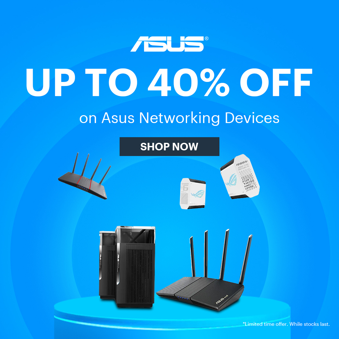 ASUS Networking Hot Deals: Save on WiFi 6/6E/7 Routers & Mesh