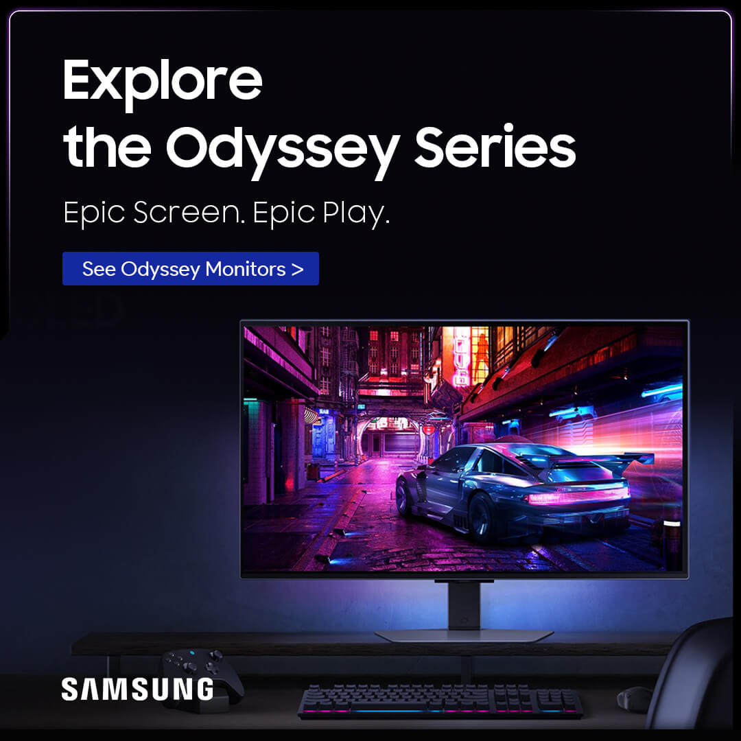 Unleash Epic Gaming with the Samsung Odyssey Series