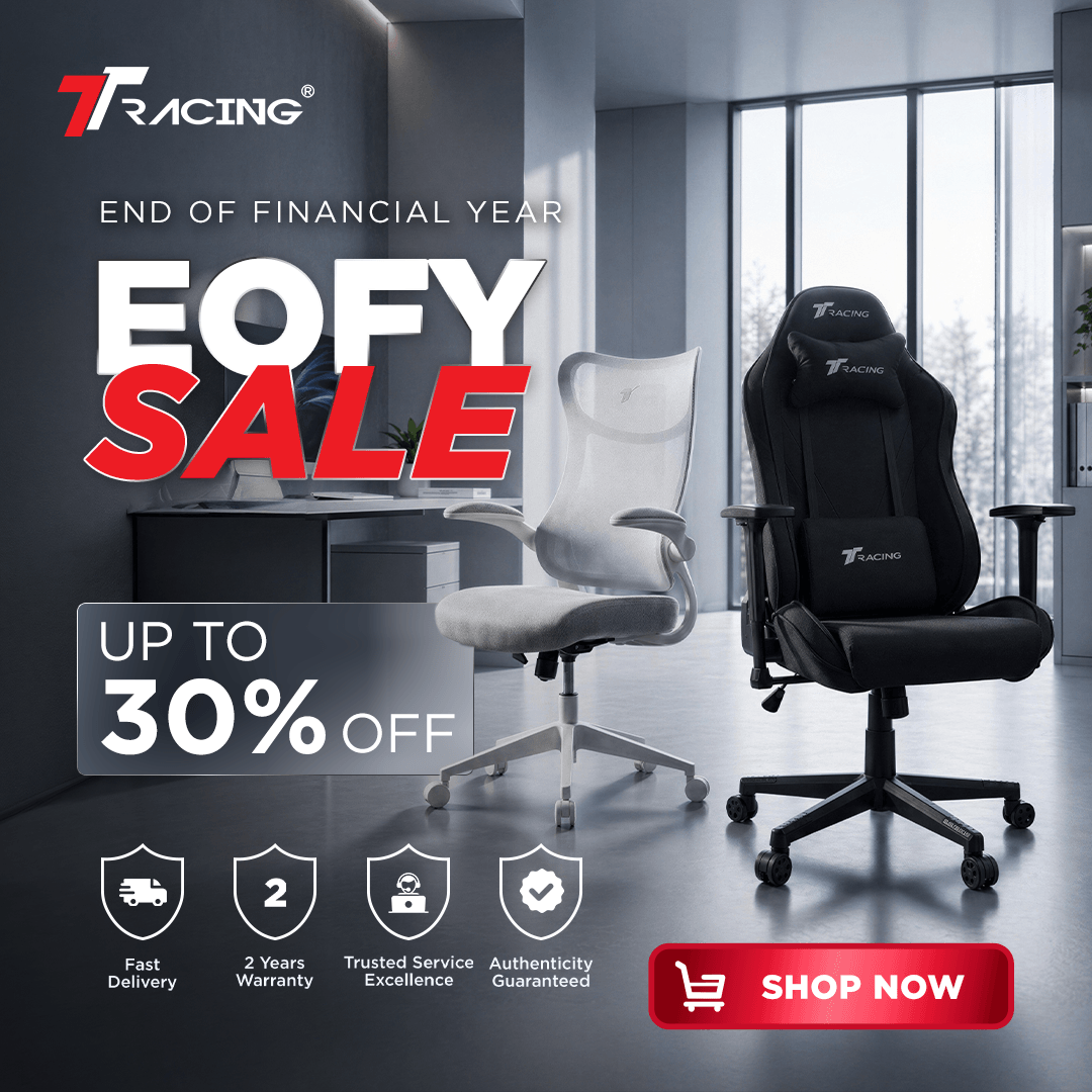 TTRACING EOFY Sale 2026 | Up to 30% Off Gaming & Office Chairs