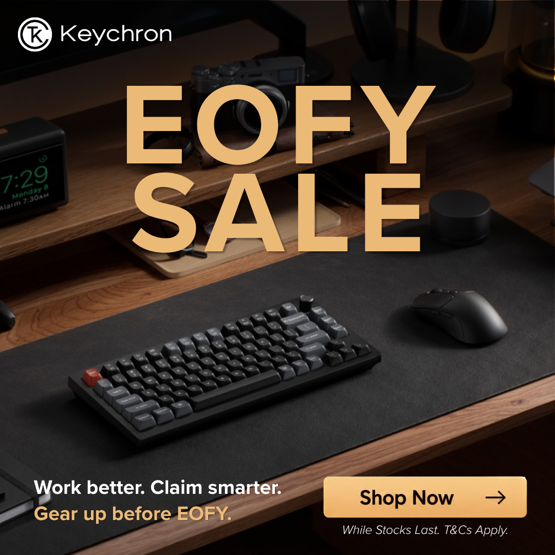 Keychron EOFY Sale | Elevate Your Work & Play Setup with Premium Mechanical Keyboards