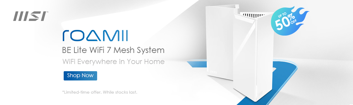 Up to 50% Off Roamii BE Lite WiFi 7 Mesh System | WiFi Everywhere in Your Home