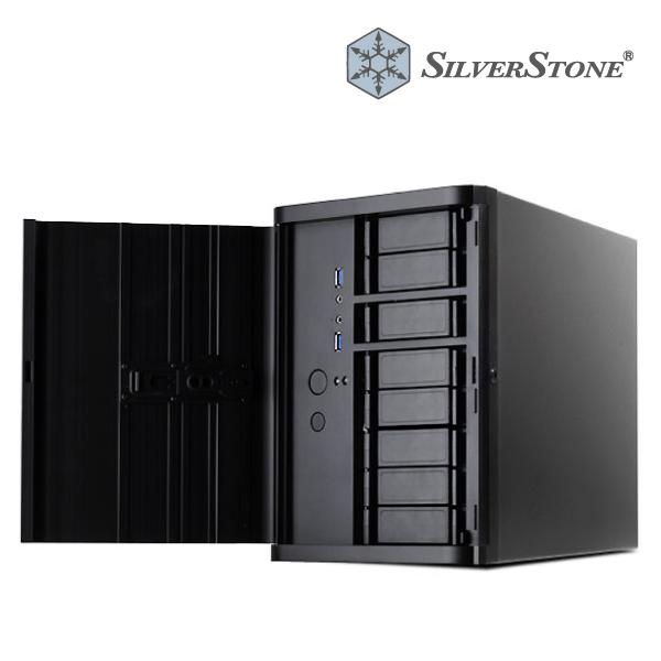 SilverStone SST-DS380B Black DS380 Hot Swap SFF Chassis (USB3)