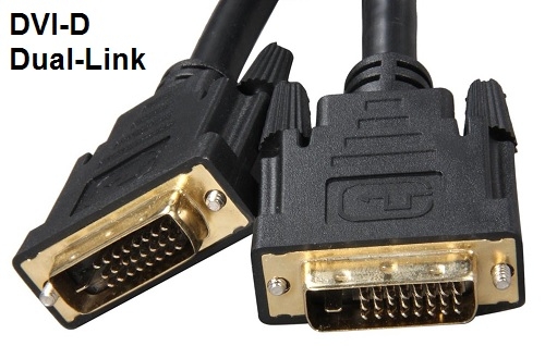 Generic DVI-D Dual Link M-M Cable - 2m