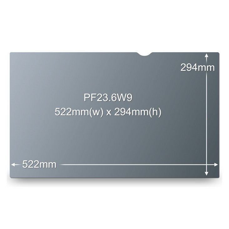 3M 23.6 inch Desktop Privacy Filter PF23.6W9 (PF23.6W9)