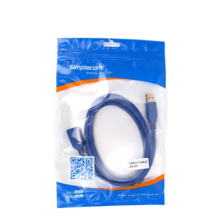 Simplecom 1.2M USB 3.0 Extension Cable Gold Plated (CA312)