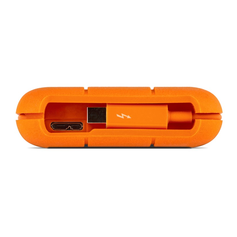 LaCie 2TB Rugged mobile USB3.0/Thunderbolt w Integrated Thunderbolt Cable