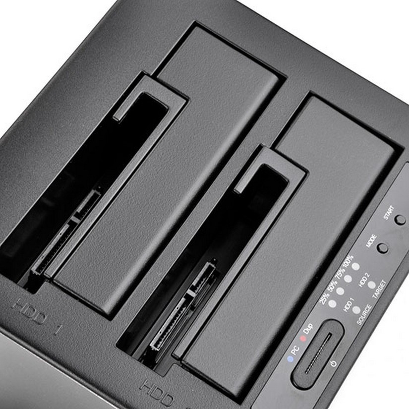 Silverstone TS12C USB 3.1 Gen 2 Type C to SATA Dual Bay HDD Dock (SST-TS12C)