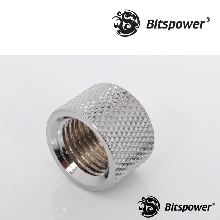 Bitspower G1/4 Silver Shining Multi-Transfer Adapter