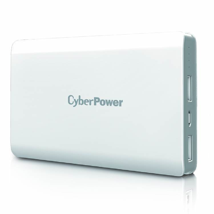 CyberPower CP5000PEG-WG 5000mAH Powerbank - White (CP5000PEG-WG)