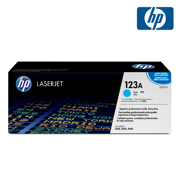 HP CYAN TONER COLOR LASERJET 2550(Q3971A)