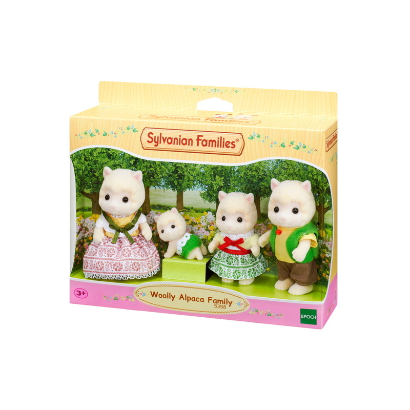 Sylvanian Families Woolly Alpaca Family