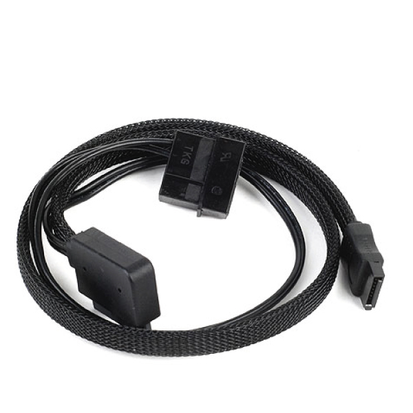 Silverstone CP010 Sleeved slim-SATA to SATA Adapter (CP10)