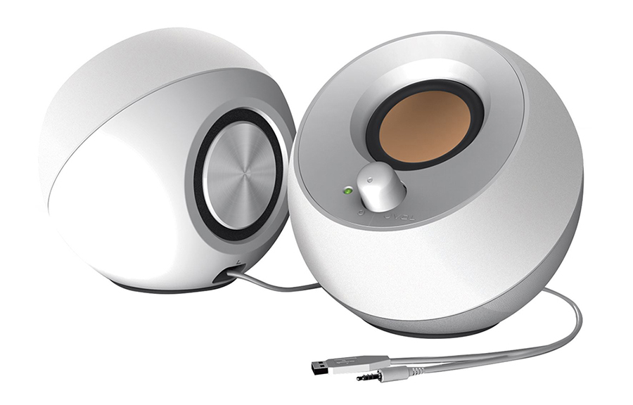 Creative Pebble 2.0 USB Speaker - White (51MF1680AA001)