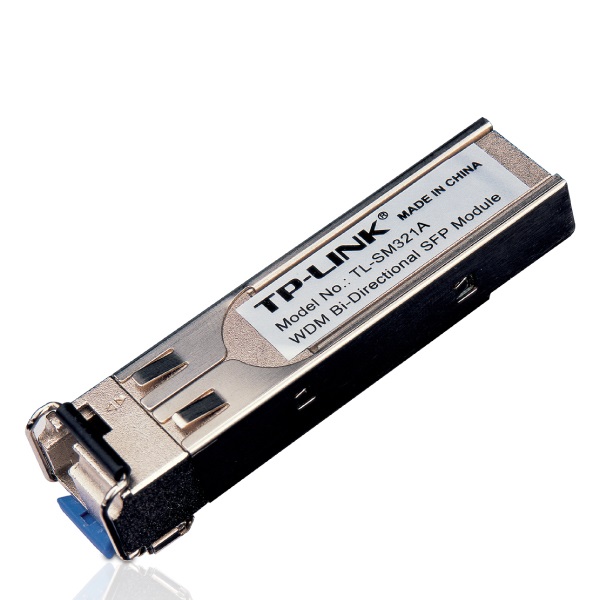 TP-LINK 1000Base-BX WDM Bi-Directional SFP Module, LC connector, TX:1550nm/RX:1310n (SM321A)