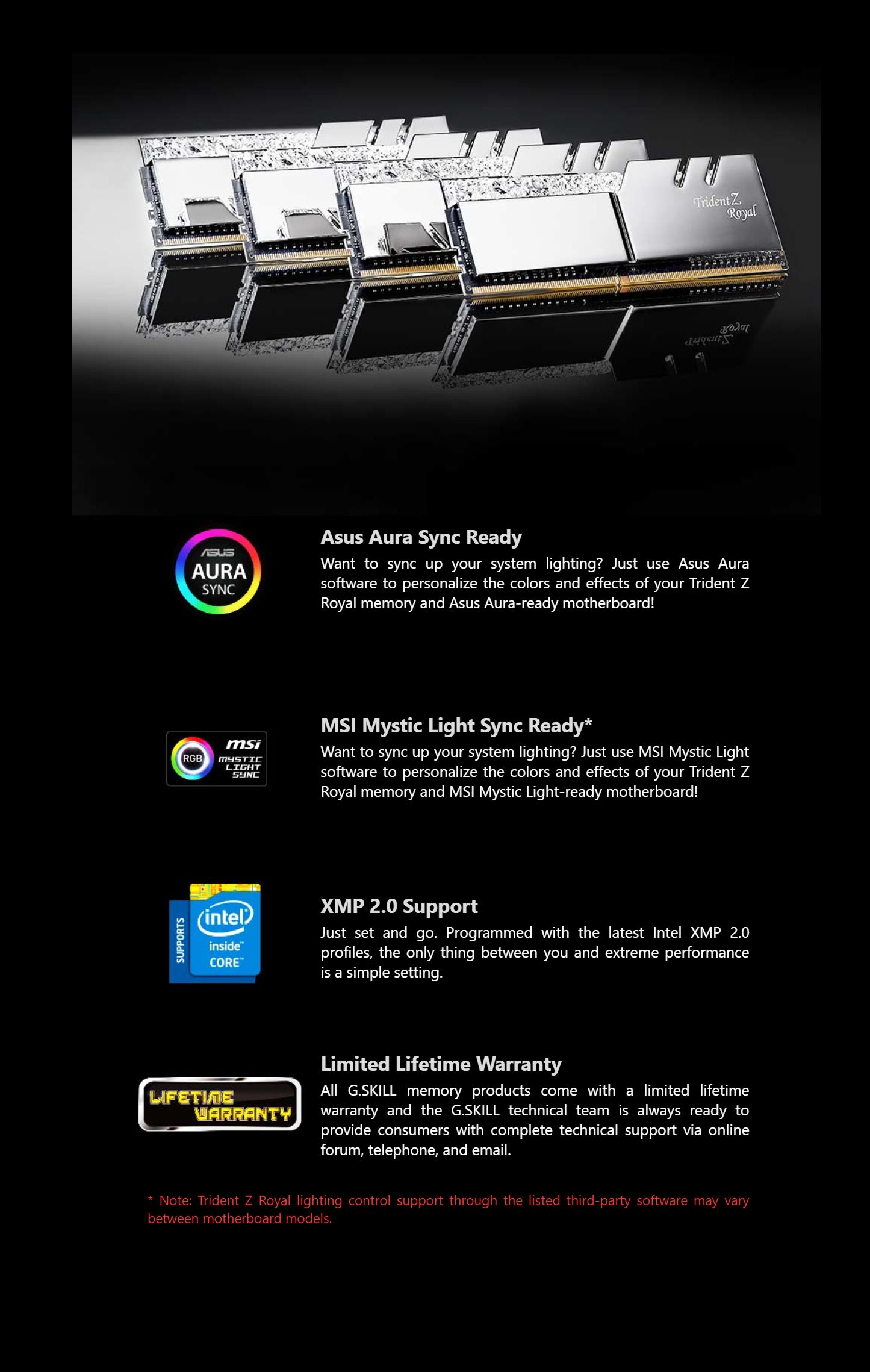 G.Skill 32GB (2x16GB) F4-3600C19D-32GTRG Royal 3600MHz DDR4 - Goldss1.jpg