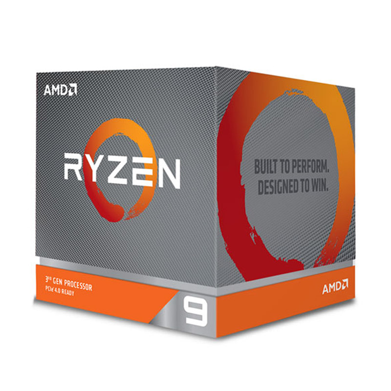 AMD Ryzen 9 3900X 12 Core AM4 3.8GHz CPU with Wraith Prism RGB Cooler (100-100000023BOX)