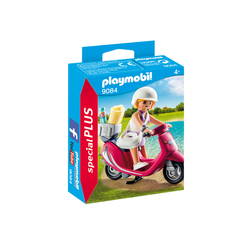 Playmobil Beachgoer with Scooter