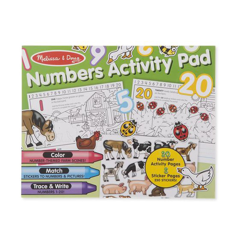 Melissa & Doug Numbers Activity Pad