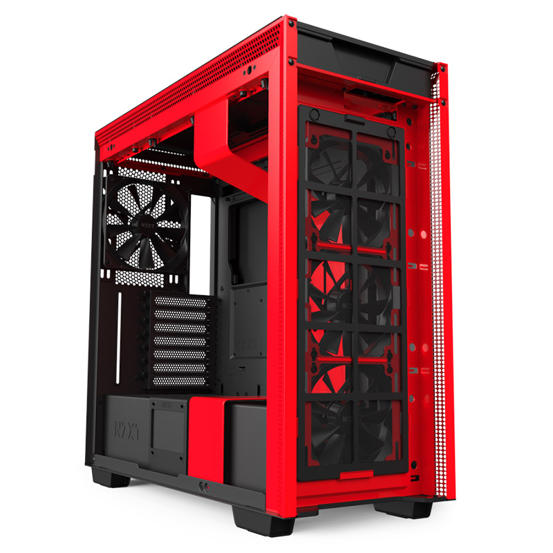 NZXT H710 Tempered Glass Mid Tower ATX Case - Matte Red.jpg