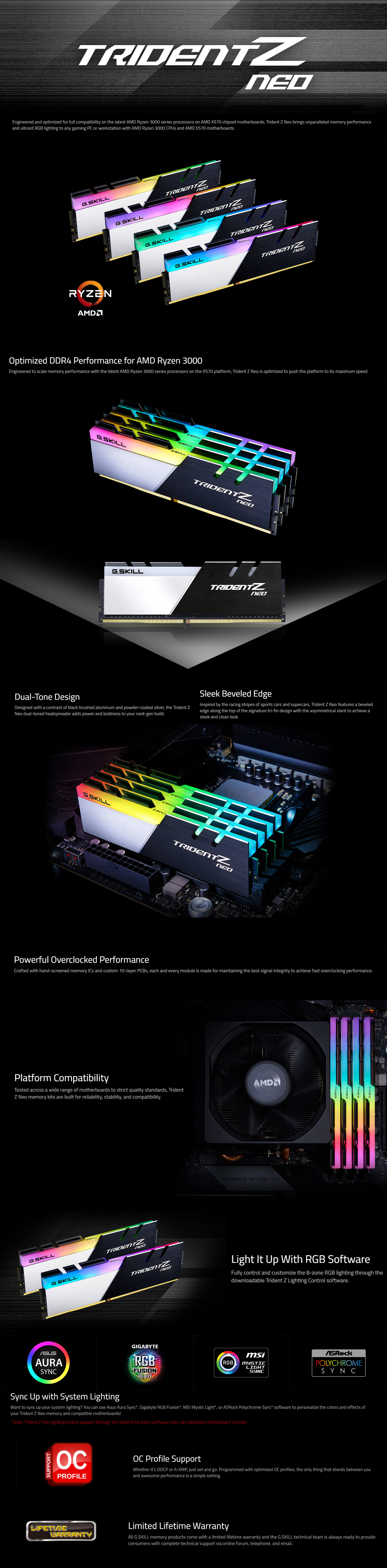 G.Skill 32GB (2x16GB) F4-3600C16D-32GTZNC Trident Z Neo C 3600MHz AMD RGB DDR4 RAMss.jpg