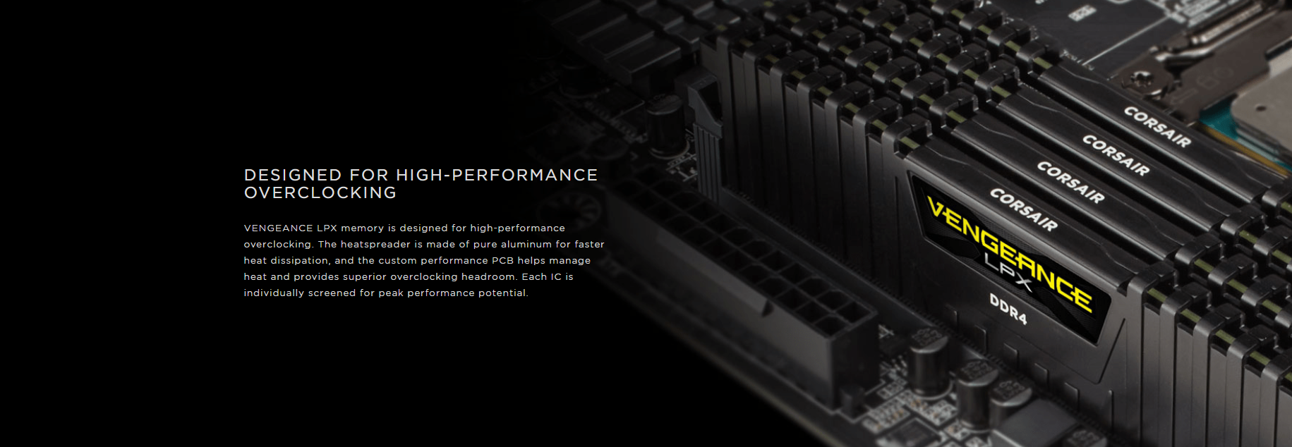 Corsair Vengeance LPX 32GB (2x16GB) C16 2666MHz DDR4 RAM (CMK32GX4M2A2666C16)